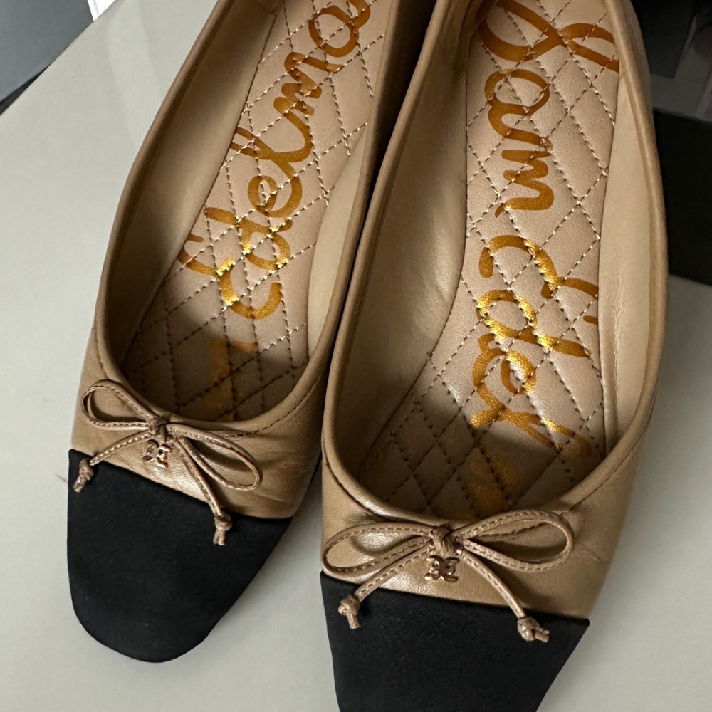 Sam Edelman Women's Marley Toe Cap Ballet Flats